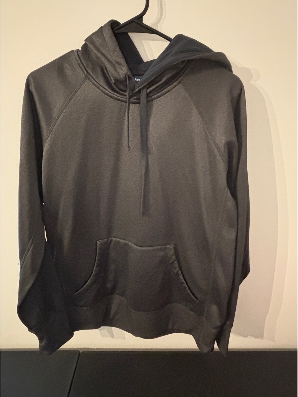 Reebok Black Pullover Hoodie Size Large